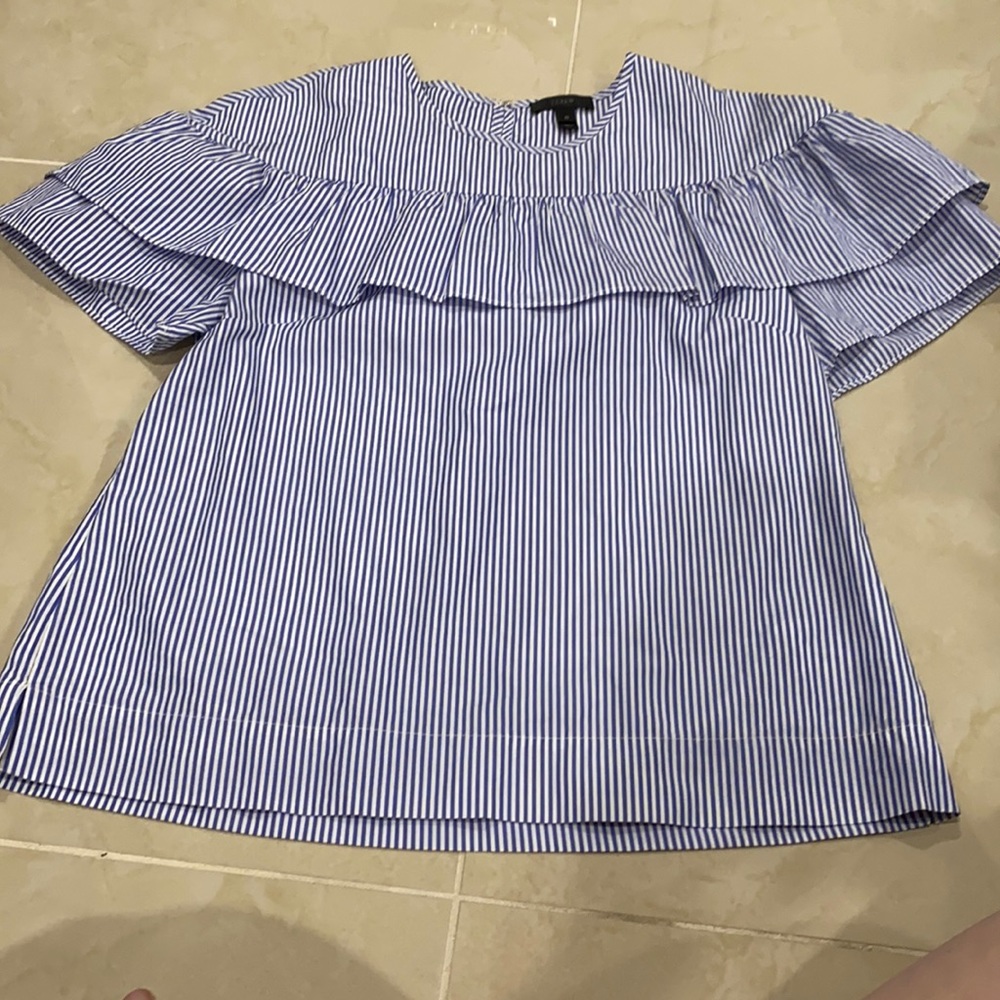 J. Crew Ruffle Blouse